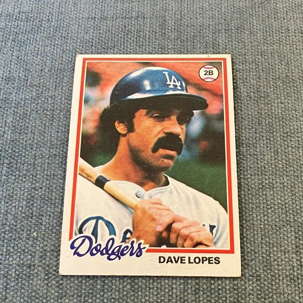 1978 Topps Los Angeles Dodgers Baseball Card Trading Card
